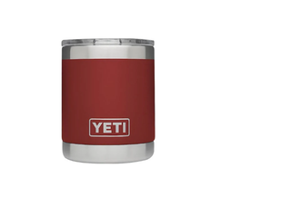 Yeti Rambler Lowball Tumbler, Brick Red - 10 oz